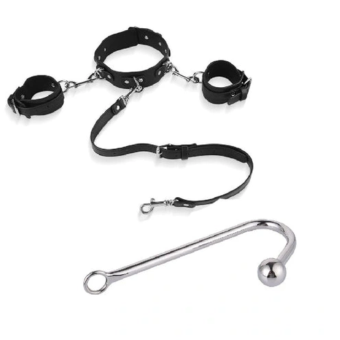 Anal Hooks with Cuffs Hook Collar Beaded and Elegant 5334 Anal 0914